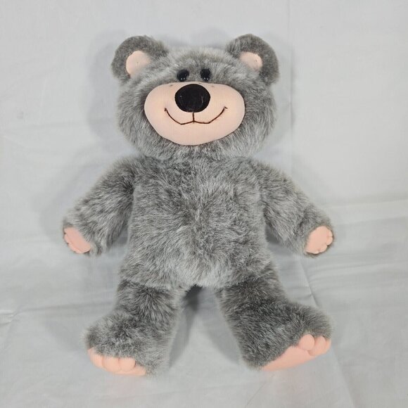 Applause Vintage 1986 Jethro Plush Bear The Hatfields Rubber Hands Feet Gray - Picture 1 of 9